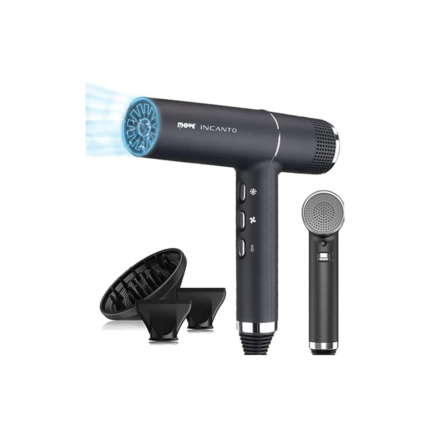 Giubra - Professional Hairdryer ZERO15 Tourmaline Super Compact