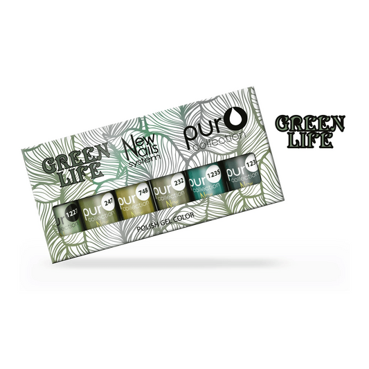 New Nails System - Puro Collection Smalto Semipermanente Green Life