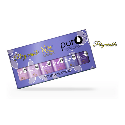 New Nails System - Puro Collection Smalto Semipermanente Perywinkle