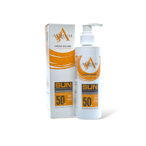 Aurum Crema Solare SPF 50