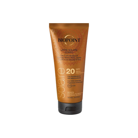 Biopoint - Solaire Latte Solare Corpo SPF 20
