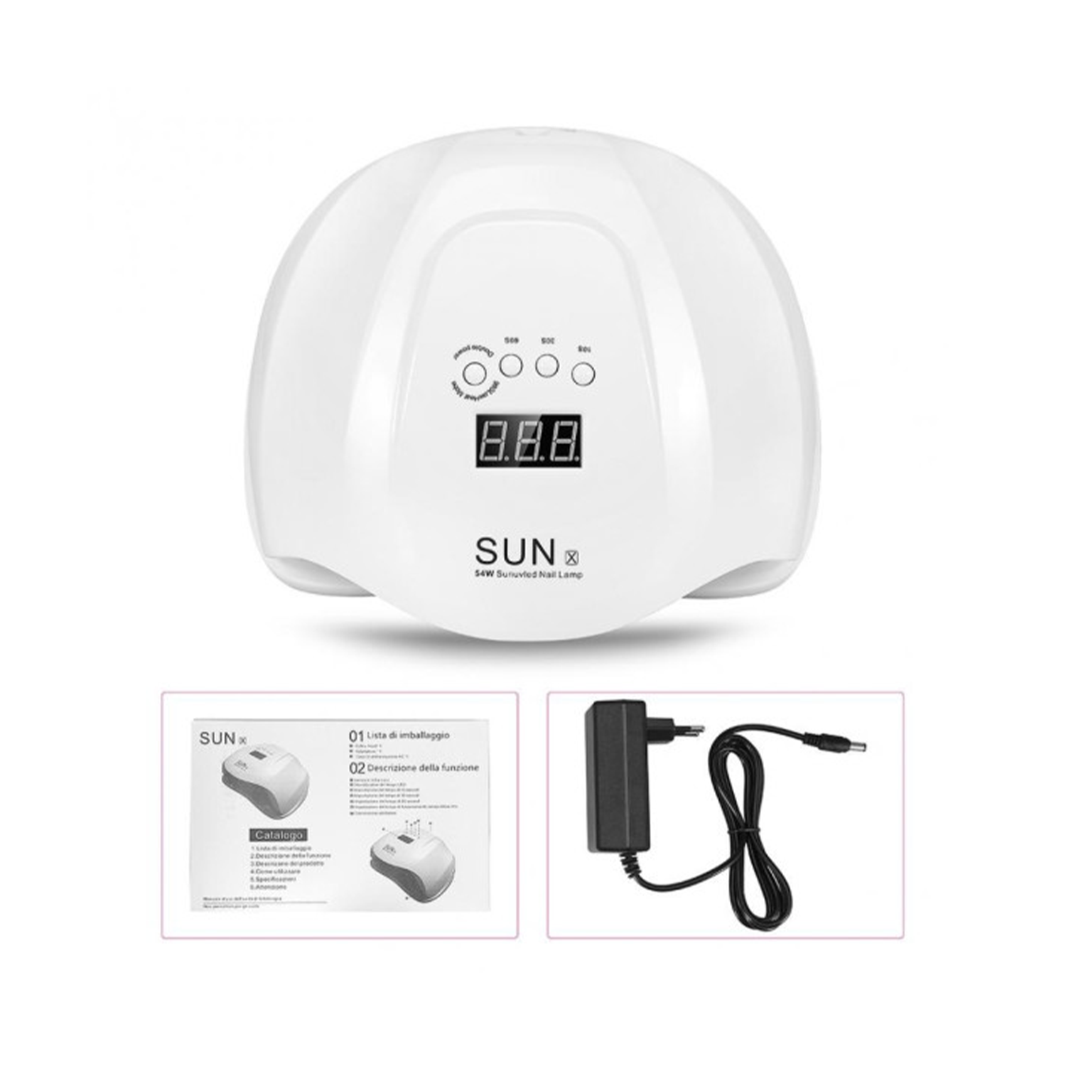 Sun X - Lampada UV/LED 54W