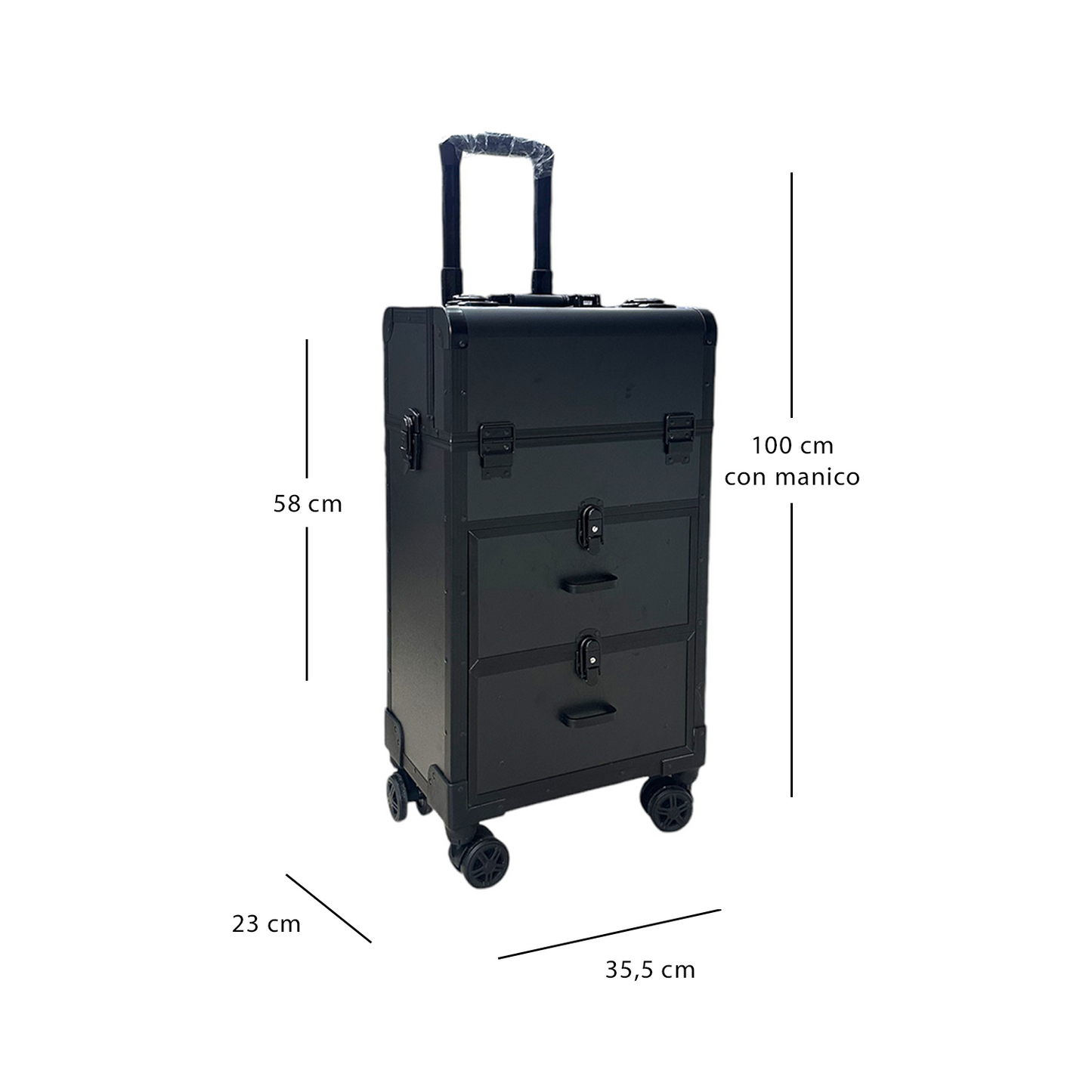 Trolley con Cassetti per Estetiste o Parrucchieri