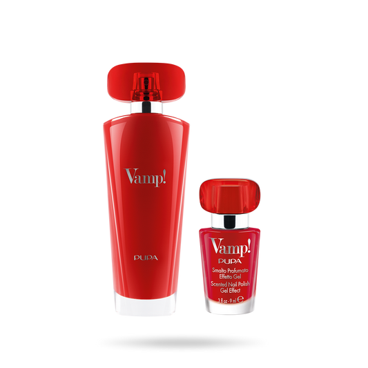 Kit Pupa Vamp! Red Eau De Parfum 50ML + Smalto