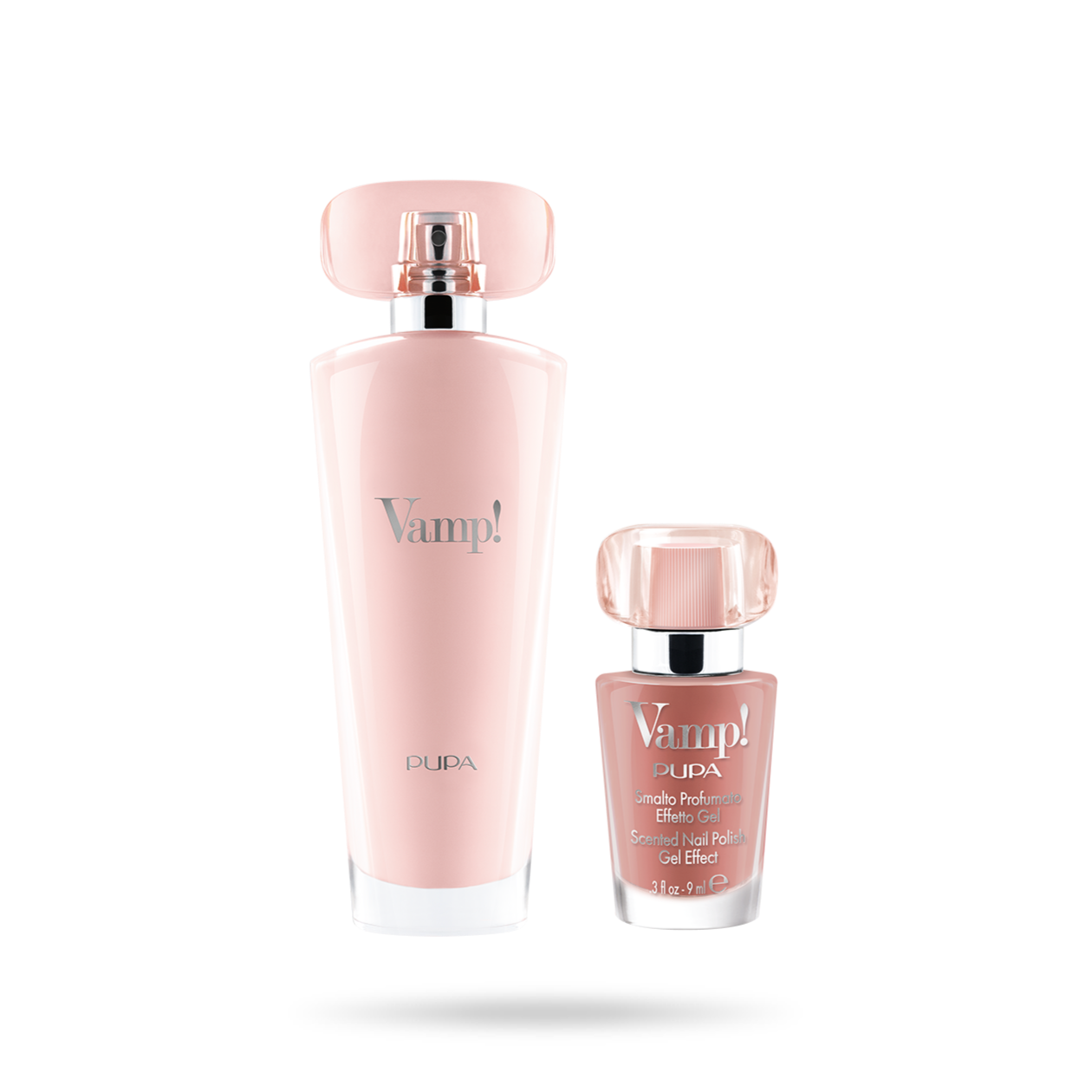 Kit Pupa Vamp! Pink Eau De Parfum 50ML + Smalto