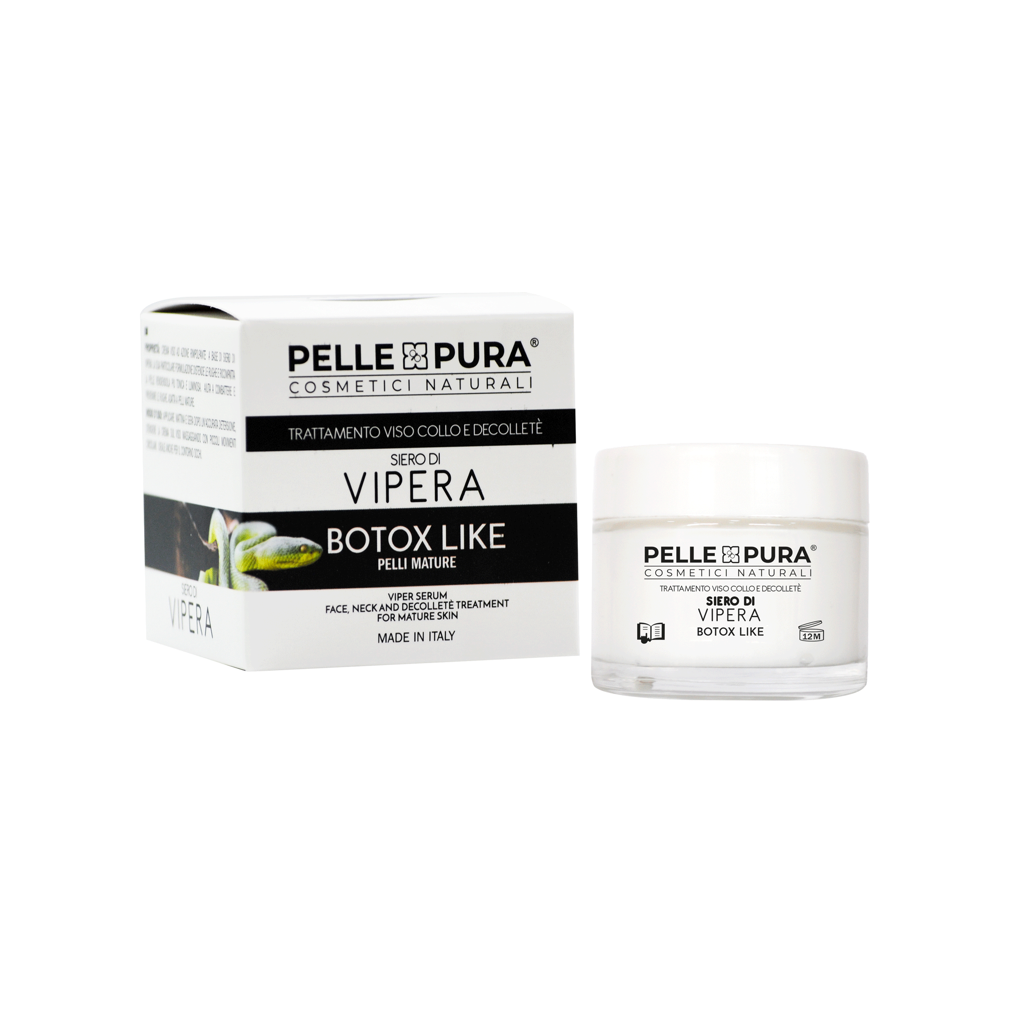 PellePura Face Cream Viper Serum